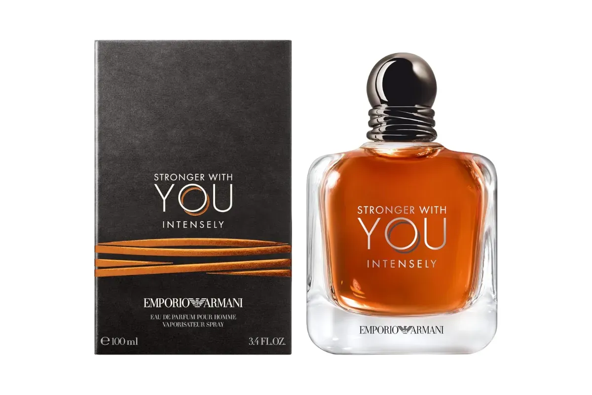 perfume importado masculino armani stronger with you intensely EDP masculino importado
