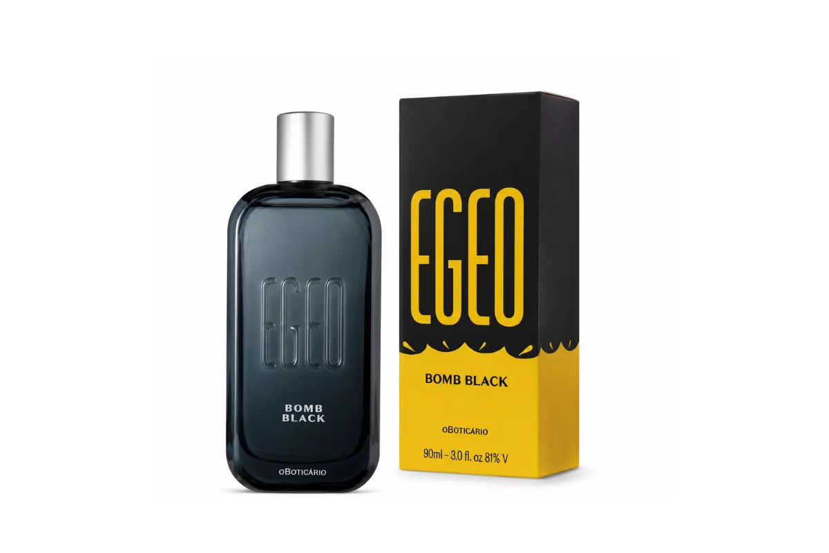 Perfume Egeo Black O Boticário masculino nacional