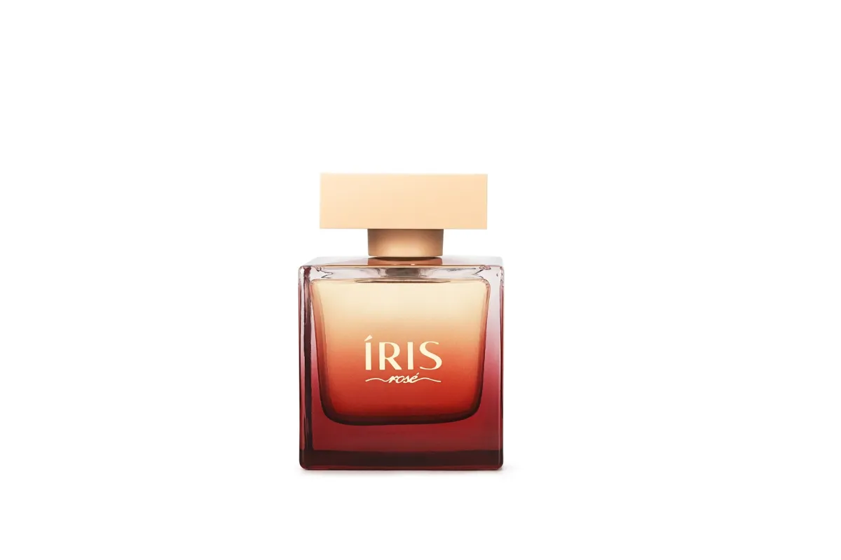 frasco do perfume íris rosé avatim deo parfum