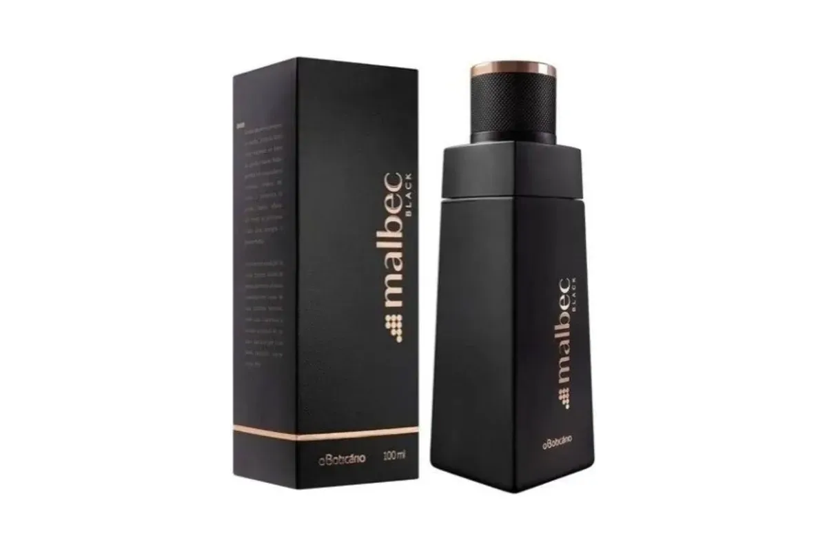 Perfume Malbec Black O Boticario masculino nacional