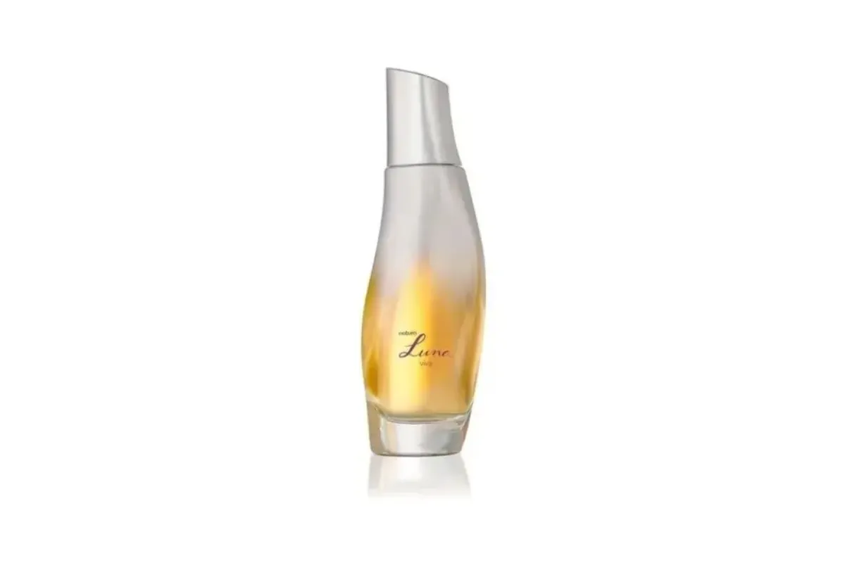 frasco do perfume luna viva natura